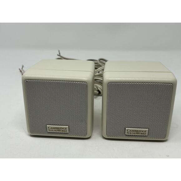 Cambridge Soundworks Speaker Pair By Henry Kloss Tested No Stand - Picture 2 of 5